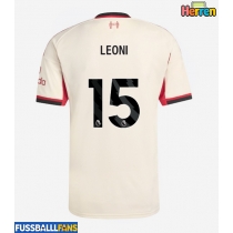 Liverpool Giovanni Leoni #15 Auswärtstrikot 2025-26 Kurzarm